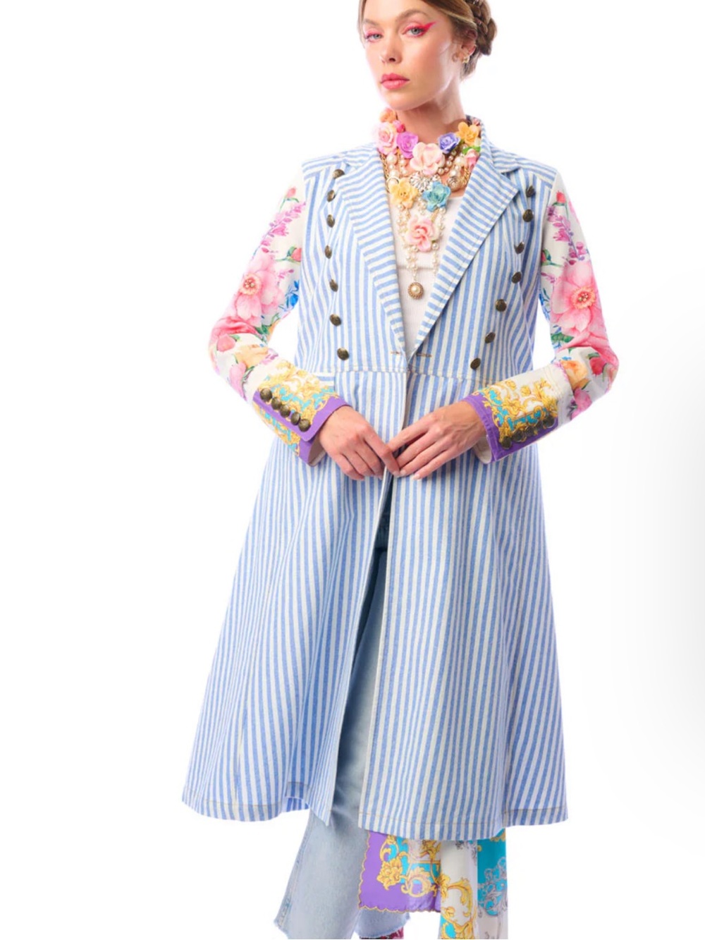 Aratta Silent Journey Sailor’s Love Coat #466